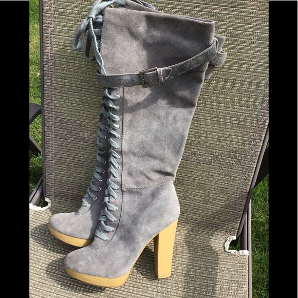 Charles by Charles David Shoes - Charles by Charles David Suede Lace Up Boots